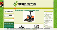 Desktop Screenshot of greenmowers.net